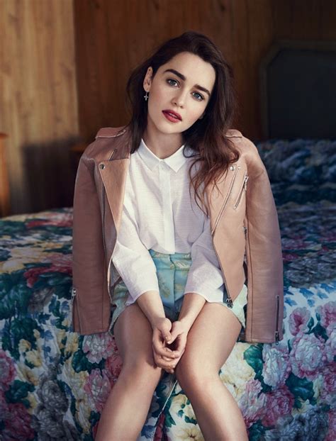 emilia clarke sexy pic|Details on Emilia Clarkes Sexiest Woman Alive Title: Watch Now!